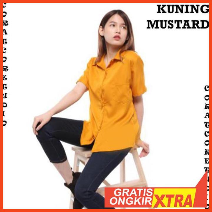 Áo Sơ Mi Nữ Tay Dài Dáng Rộng Thời Trang Thanh Lịch Size Xxl-Xl-L-M-S-Xs G81