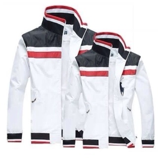 Áo khoác cặp Polo trắng