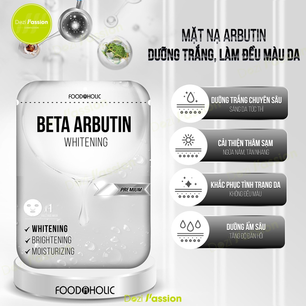 Mặt Nạ Foodaholic Cấp Ẩm, Sáng Da, Giúp Da Căng Mịn, Chăm Sóc Da Toàn Diện Essential Mask 23g