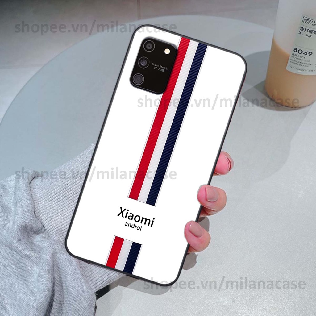 Ốp Samsung S10 Lite in giả da phong cách thể thao, cá tính, thời trang