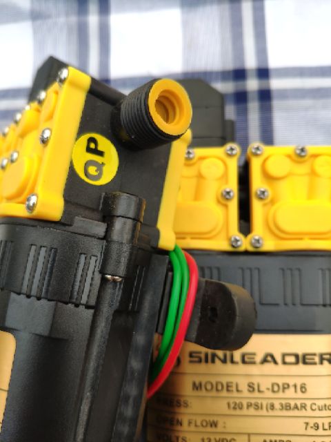 Máy bơm đôi SINLEADER mini 12v kèm nguồn DELTA 12V 10A chính hãng