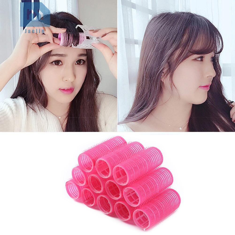 [Hàng mới về] 12 Lô uốn xoăn tóc cho nữ làm từ nhựa chuyên dụng