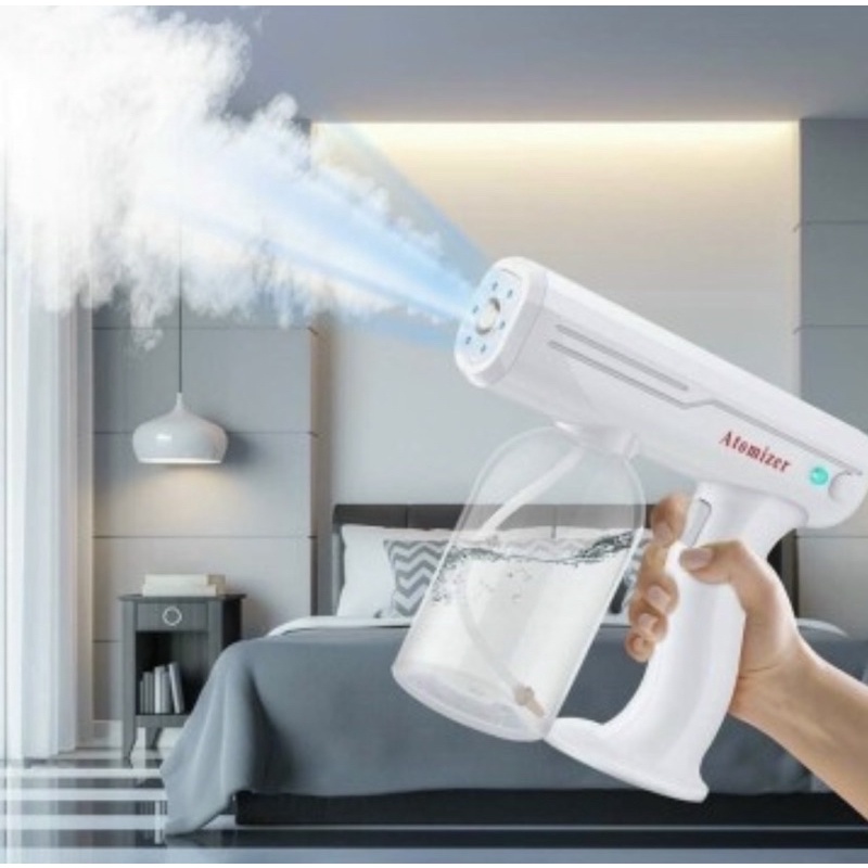 Combo súng ánh sáng xanh diệt khuẩn và 5lit Cloramin B siêu rẻ