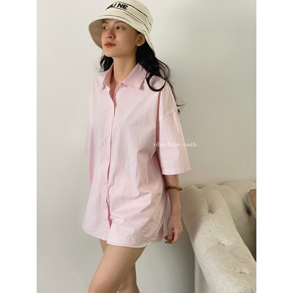 SƠ MI TAY NGẮN FORM TO_SM476