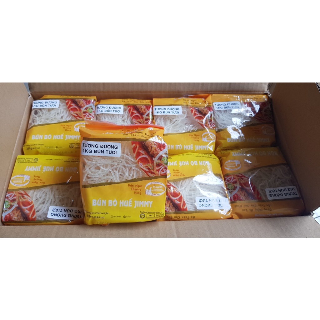 Bún bò khô Jimmy 250g hsd 30/8/2024