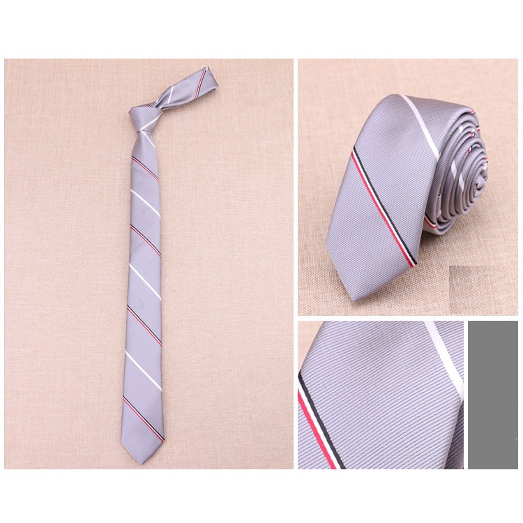 Cà vạt Nam bản nhỏ 5cm thời trang phong cách Hàn Quốc, Calavat sinh viên, Cavat chú rể, Cravat dự tiệc CV-584