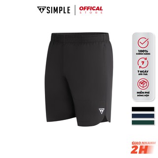 Quần Thể Thao Nam TSIMPLE vải Thun Lạnh short đùi tập gym thoáng mát co giãn chuẩn form V4 nhiều màu