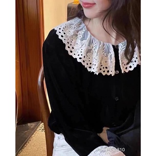 ÁO SOMI NHUNG PHỐI REN