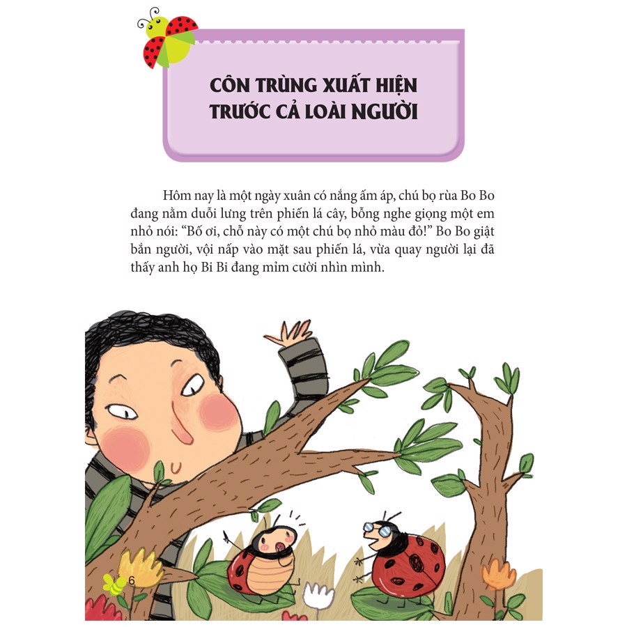 Sách: Cuộc phiêu lưu của bọ rùa - phòng nghiên cứu khoa học thú vị - TSTN
