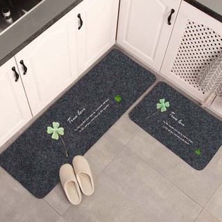 PVN14977 Bộ thảm bếp, thảm chùi chân (40*60 + 40*120 cm) cao cấp chống trượt T2