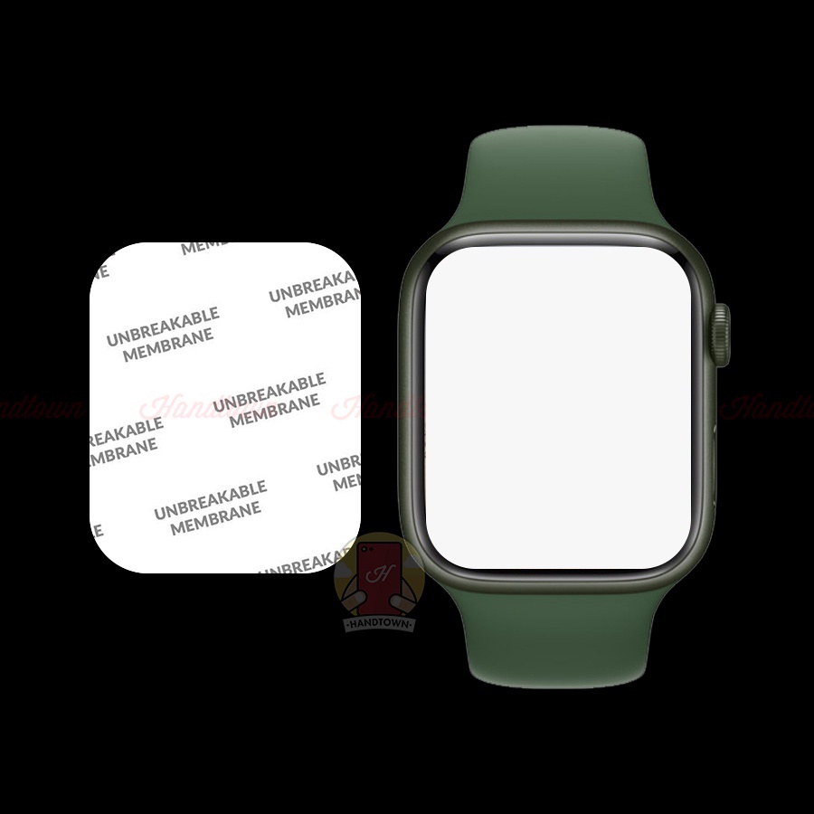 PPF Màn Hình Chống Xước Apple Watch Series 7 45 41 44 40mm Seri 6 5 4 iWatch Dán Dẻo Body Tránh Va Đập Vân Tay Handtown