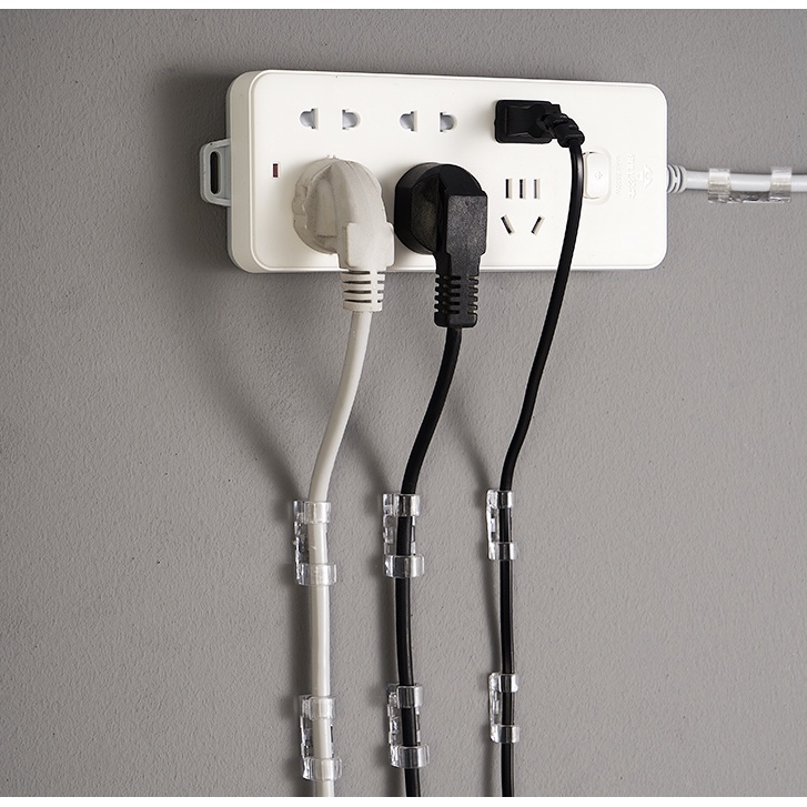 Bộ 20 Nẹp Dây Điện Dán Tường