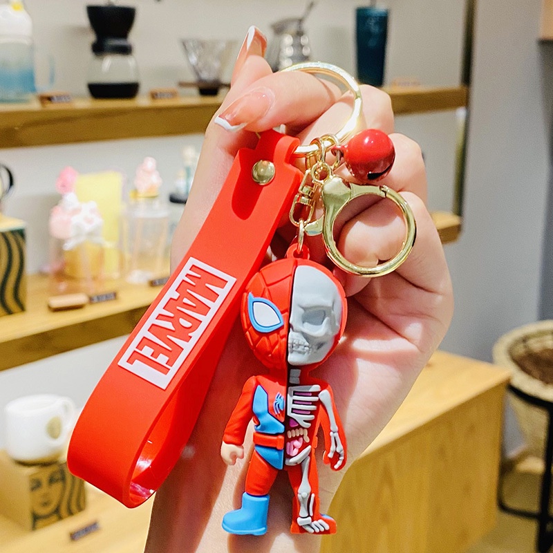 Móc Khóa Hình Người Nhện Marvel Độc Đáo