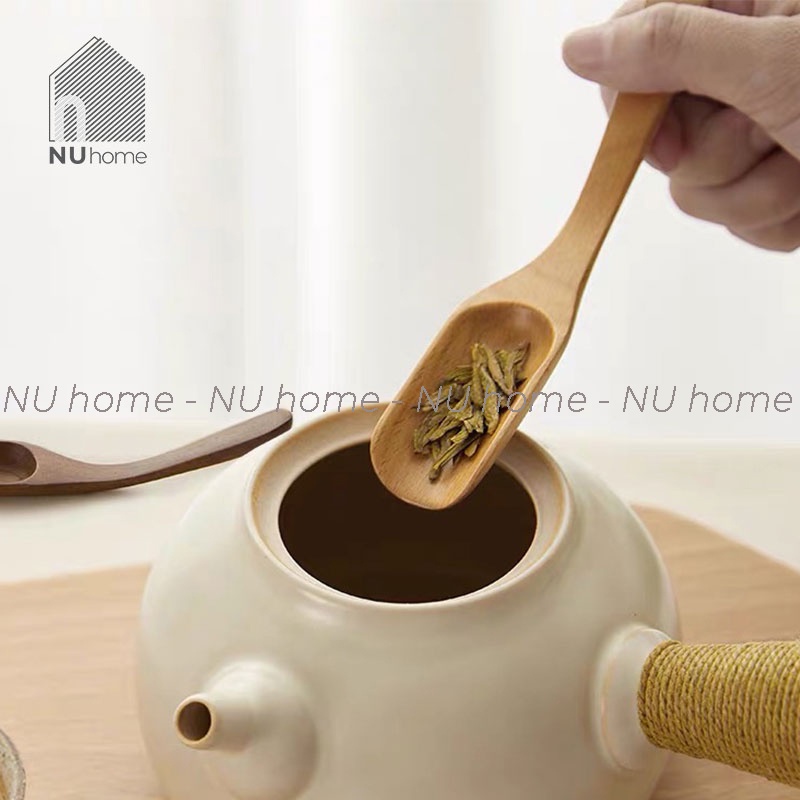 Muỗng gỗ múc trà - Tisu | nuhome.vn | thìa gỗ được thiết kế đơn giản bằng chất liệu gỗ tự nhiên cao cấp