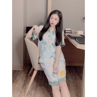 Bộ Nhà Lửng Chất Lụa Mango Mát Lạnh