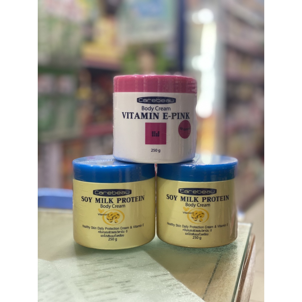 Kem dưỡng Vitamin E Body Cream CAREBEAU Thái Lan 250g