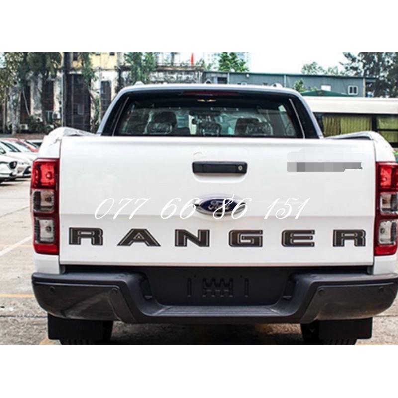 Tem Chữ Ranger Sau Xe.Tem Ranger Dán Sau Xe.Tem Dán Xe 4x4 Ranger