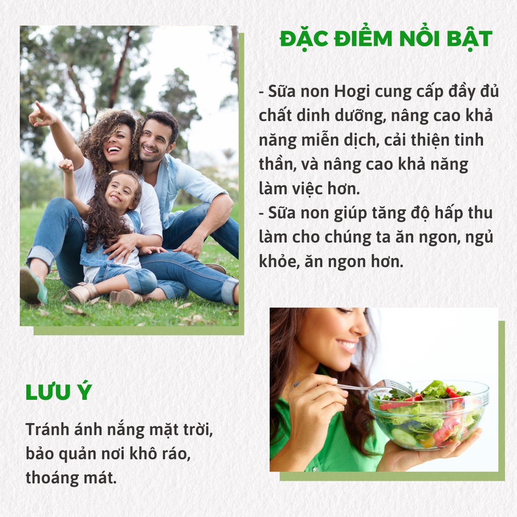 Sữa non Colostrum Hogi Hộp 50 Gói nguyên chất tăng cường dưỡng chất bổ sung dinh dưỡng tốt nhất cho trẻ SN03