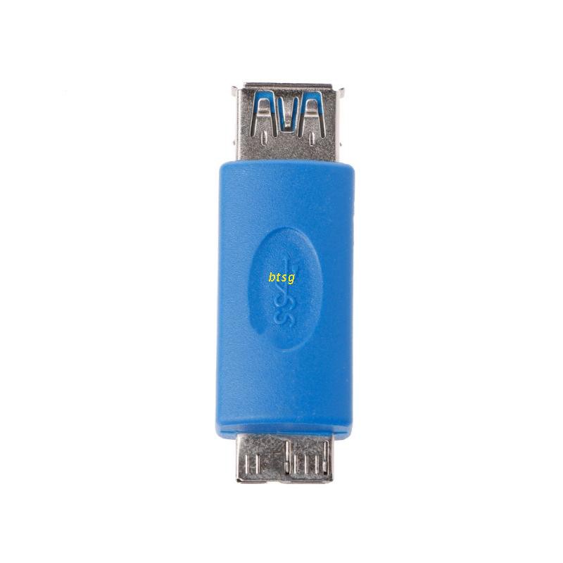 btsg Fast Speed USB 3.0 A Female To USB 3.0 Micro B Male Connector Converter Adapter