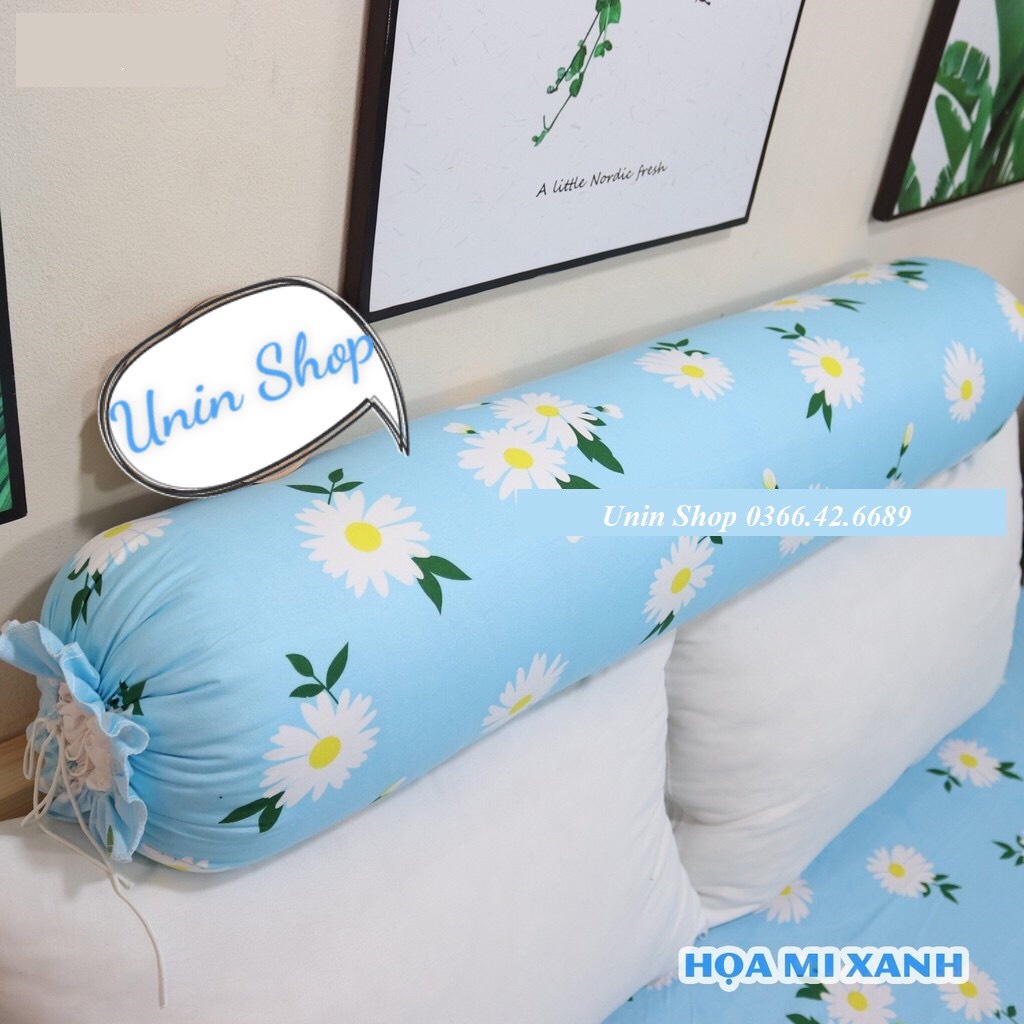 (Hàng đẹp L1) Vỏ gối ôm, áo gối ôm Cotton Poly họa tiết Doraemon kích thước 35x100 (cm)