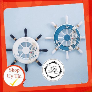 [Lạ Decor] Bánh lái tàu gỗ trang trí nhà cửa , decor chụp ảnh