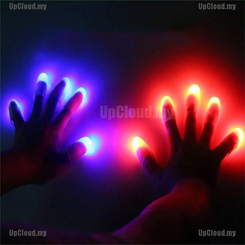 Bộ 2 ngón tay cái với đèn siêu sáng làm ảo thuật vui nhộn