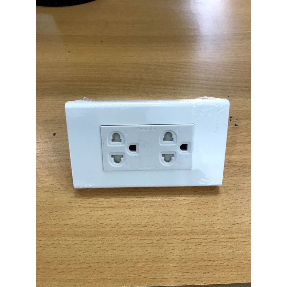 Ổ căm điện ba chấu hai chấu thiết bị điện Panasonic Wide Hàng chính hãng Cao Cấp