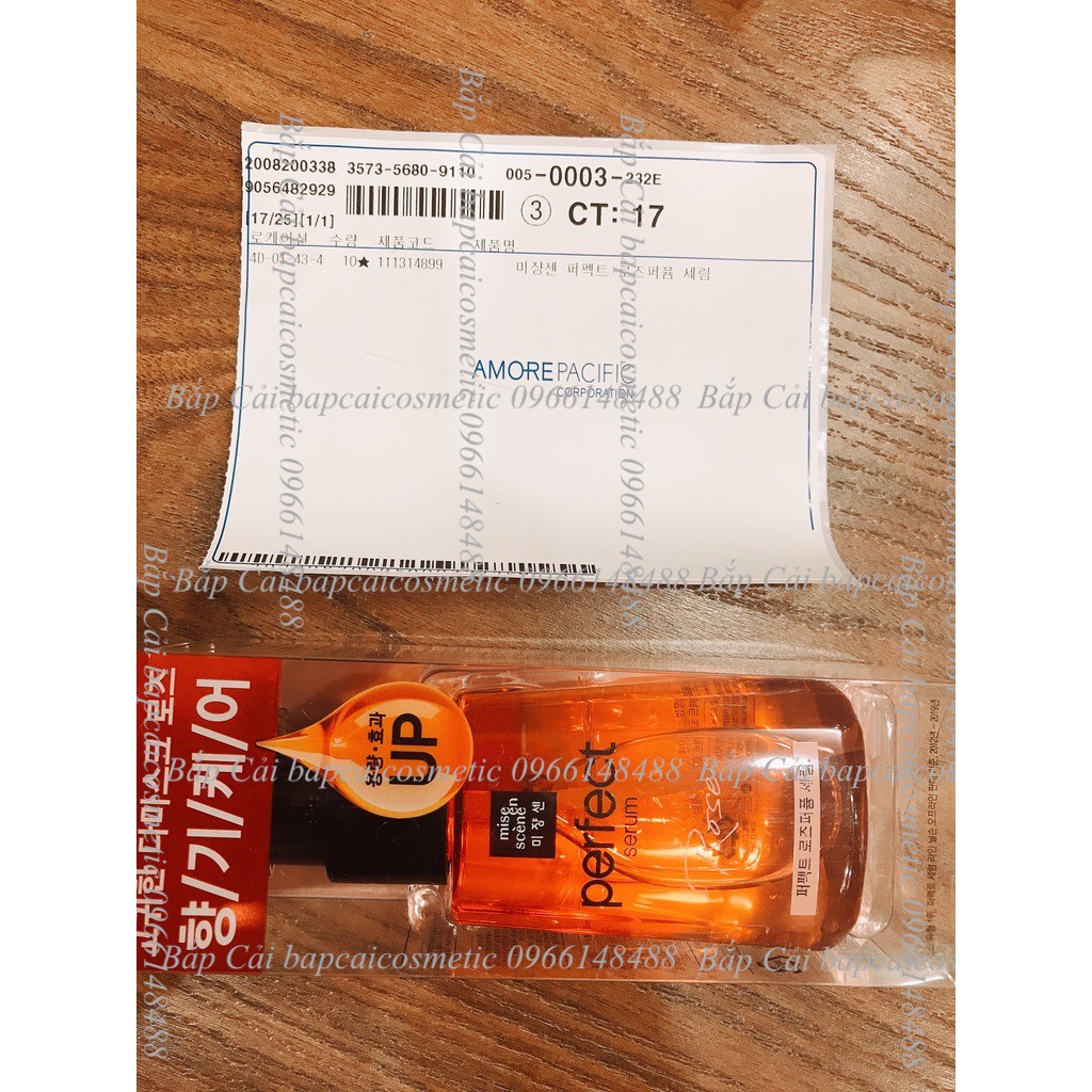 MBC M90 Tinh chất dưỡng tóc Mise en Golden Morocco các loại