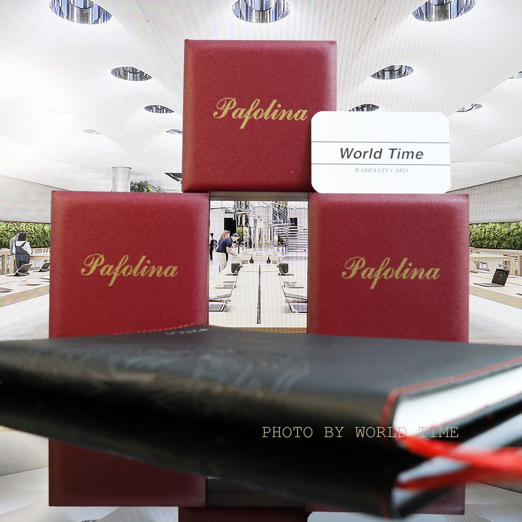 Đồng Hồ Nam Pafolina 5039M dây da Chính Hãng Full Box - Kính Sapphire - Chống xước, chống nước - Thẻ Bảo Hành 3 Năm