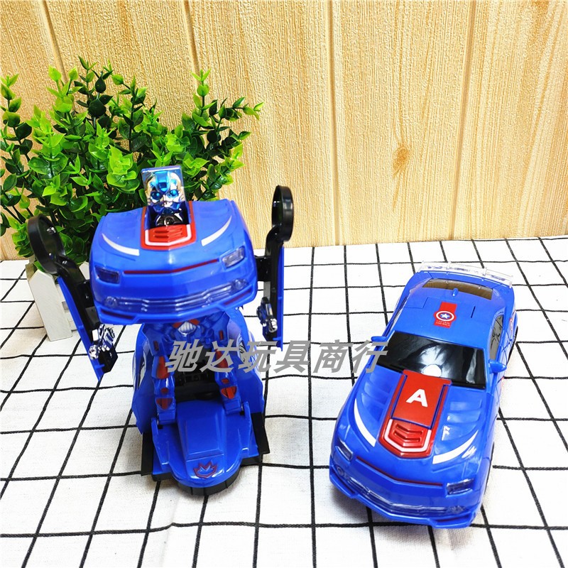 Robot biến hình ôtô Transformer cao 20cm