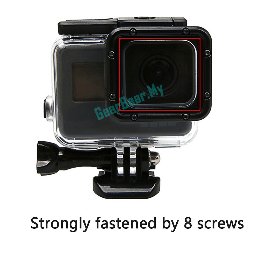 Vỏ Bảo Vệ Chống Thấm Nước 60m + Màn Hình Cảm Ứng 45m Cho Gopro Hero 7 6 5 2018