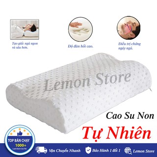 ✔️  Gối cao su non người lớn SIÊU ÊM - SIÊU ĐÀN HỒI - CỰC TỐT - Chống đau mỏi cổ HIỆU QUẢ - BẢO HÀNH 1 ĐỔI 1