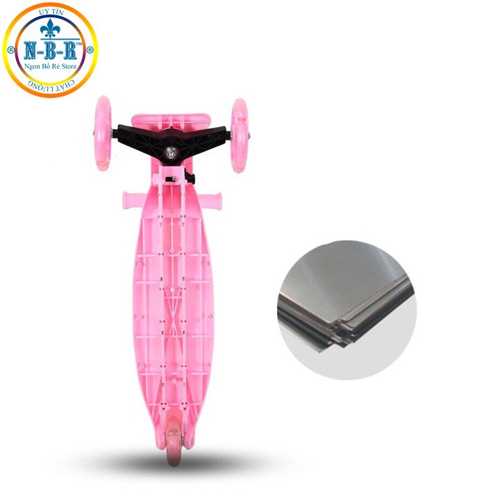 Xe trượt Scooter 3 bánh có bánh xe phát sáng cho bé yêu