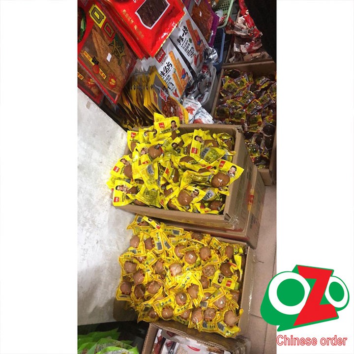 Trứng gà muối xì dầu ăn liền thơm ngon