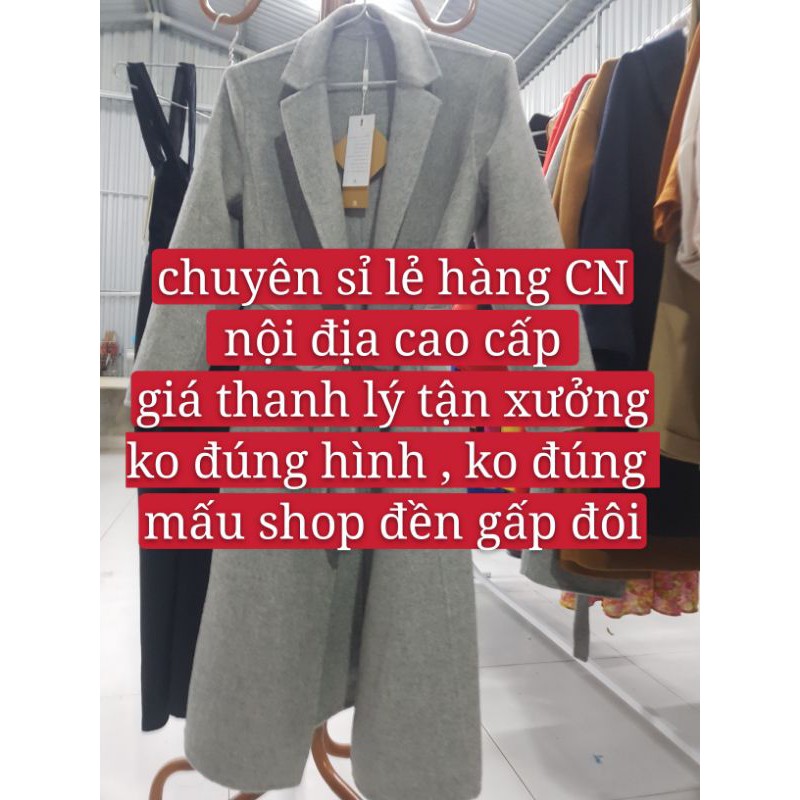 xả áo dạ100%lông cừu dáng dài link này chỉ chốt lives | BigBuy360 - bigbuy360.vn