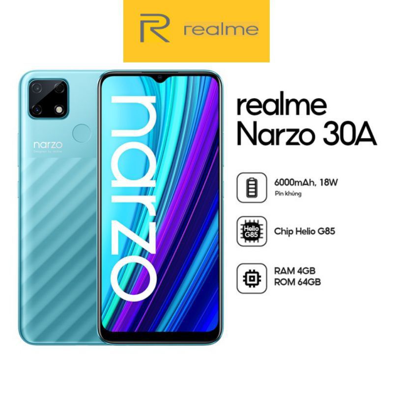 Điện thoại Realme Narzo 30A (4Gb/64Gb)