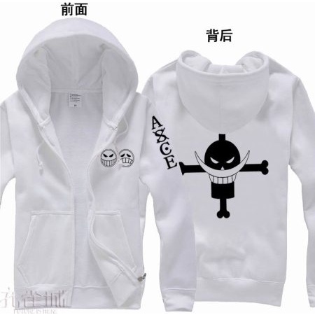 Áo khoác Râu Trắng One Piece có 3 màu đen,trắng, xám đủ size