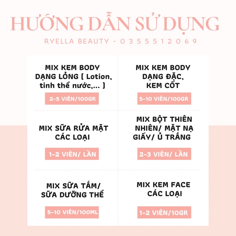 [ 50 Viên ] VIÊN KÍCH TRẮNG NHANH GẤP 4-5 LẦN Dùng Cho Face Và Body