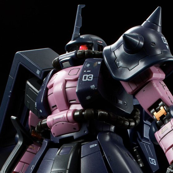 Mô Hình Lắp Ráp RG Zaku II Black Tri-Stars