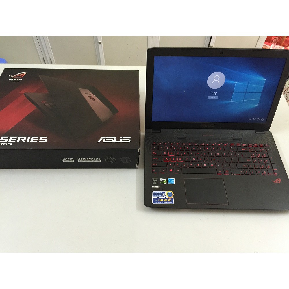 ASUS GL552VX quái vật gaming core i7 6700hq, laptop cũ chơi game cơ bản đồ họa | BigBuy360 - bigbuy360.vn