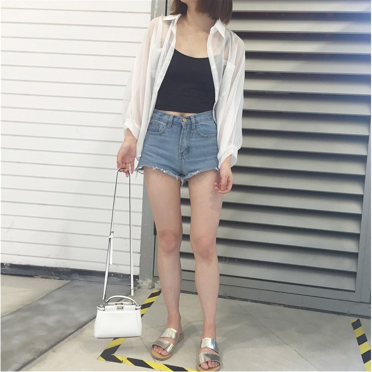 Áo Khoác Nữ Vải Voan Ulzzang - Emilyshop