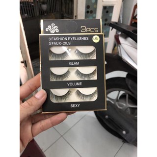 [Hình chụp] 3 cặp lông mi chồn 3D -5 mã