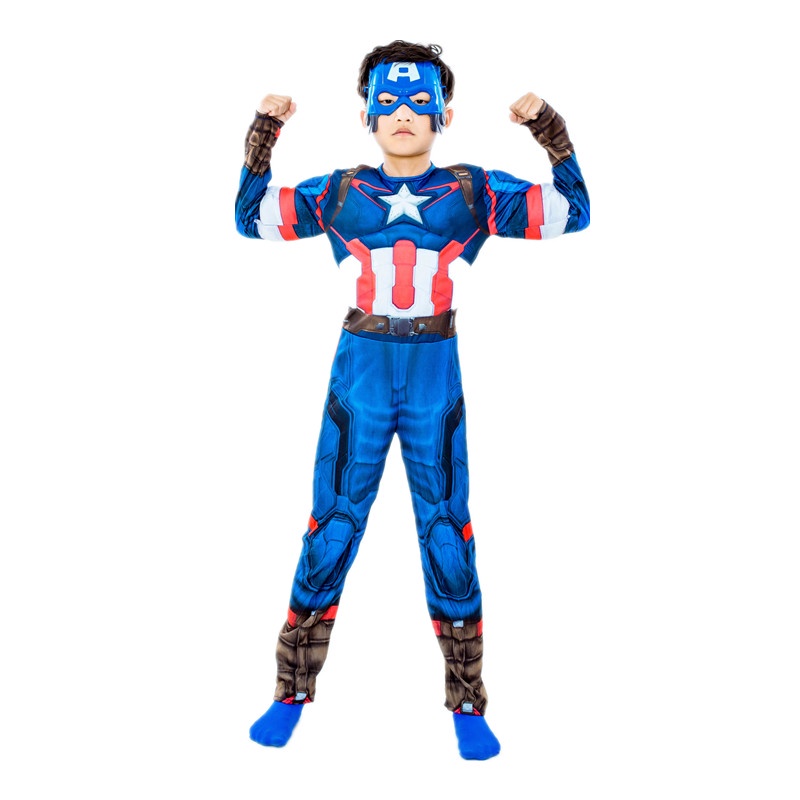 Bộ Đồ Hóa Trang Nhân Vật Siêu Anh Hùng Marvel Độc Đáo Cho Bé