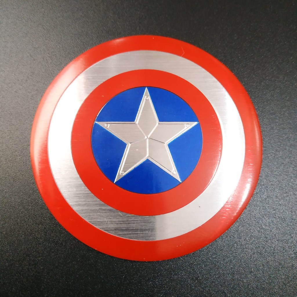 Tem Nhôm dán xe Captain - SHIELD Marvel siêu chất