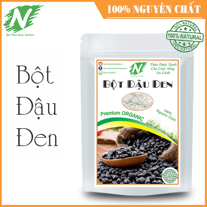 Bột Đậu Đen Nguyên Chất 100g