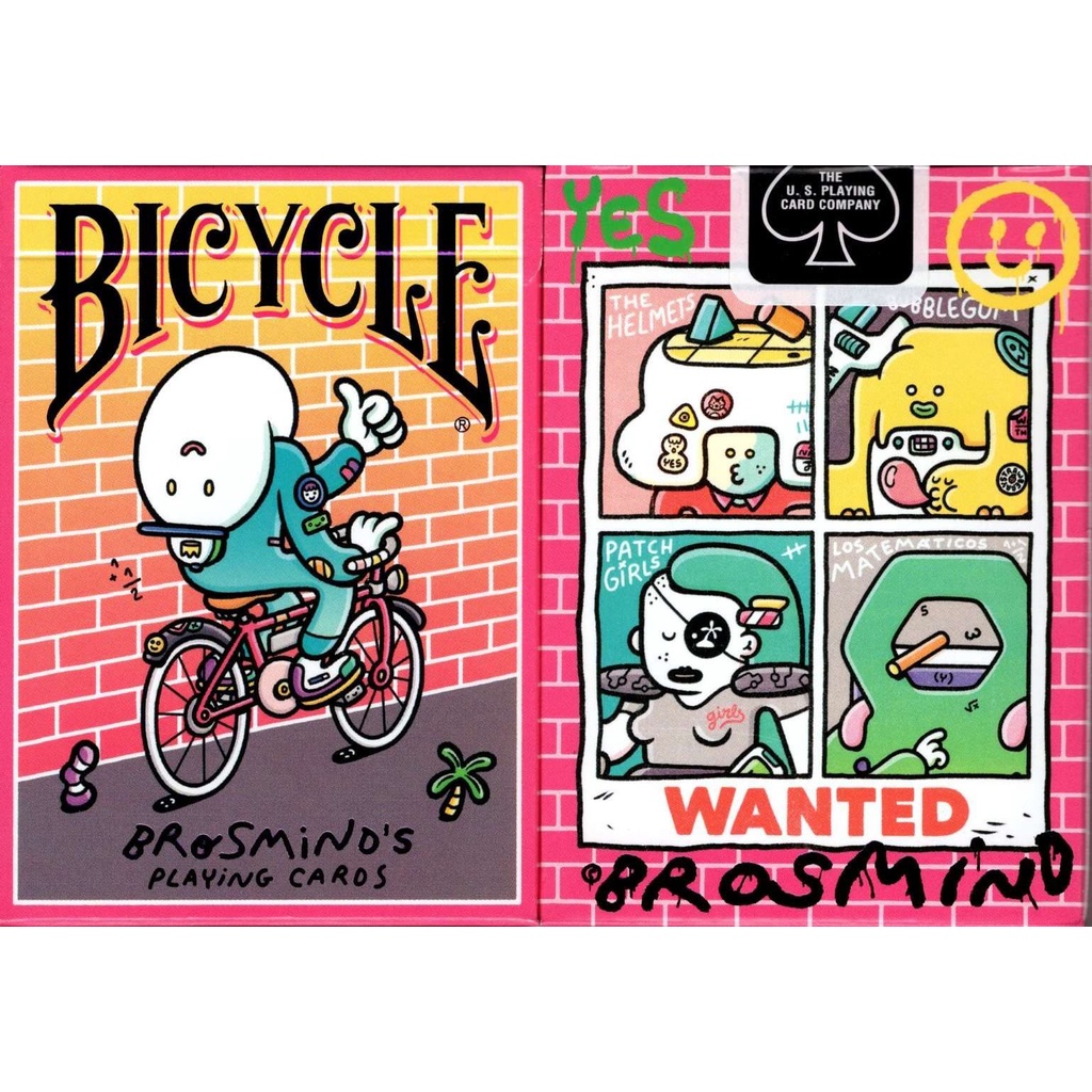 Bài Ảo Thuật Bicycle Brosmind Four Gangs Playing Cards - Bài Tây CAO CẤP CHÍNH HÃNG USA