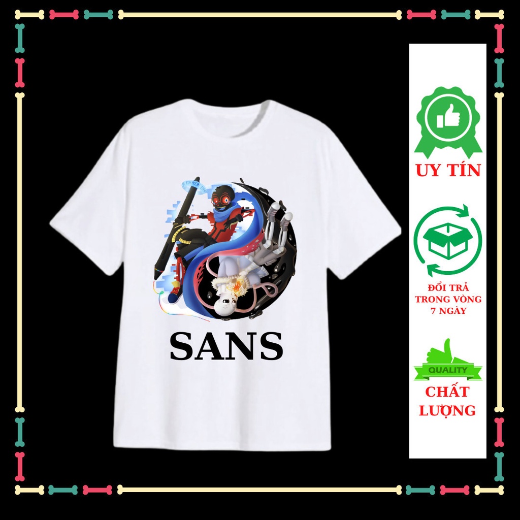 ÁO THUN XỊN XÒ CHO BÉ TRAI IN HÌNH ERROR SANS (BIỆT ĐỘI GANGSTER)