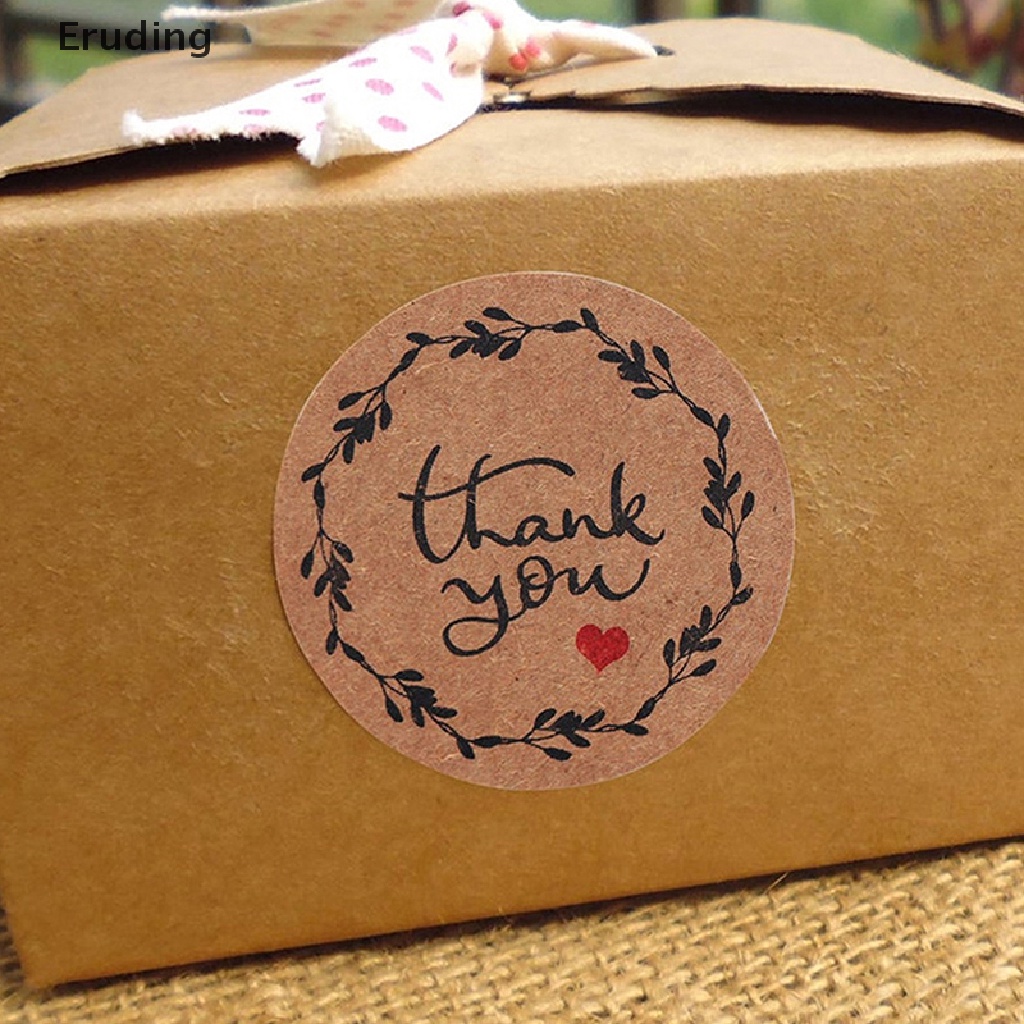 Cuộn 500 Miếng Dán In Chữ Thank You Độc Đáo Trang Trí Sổ Tay / S