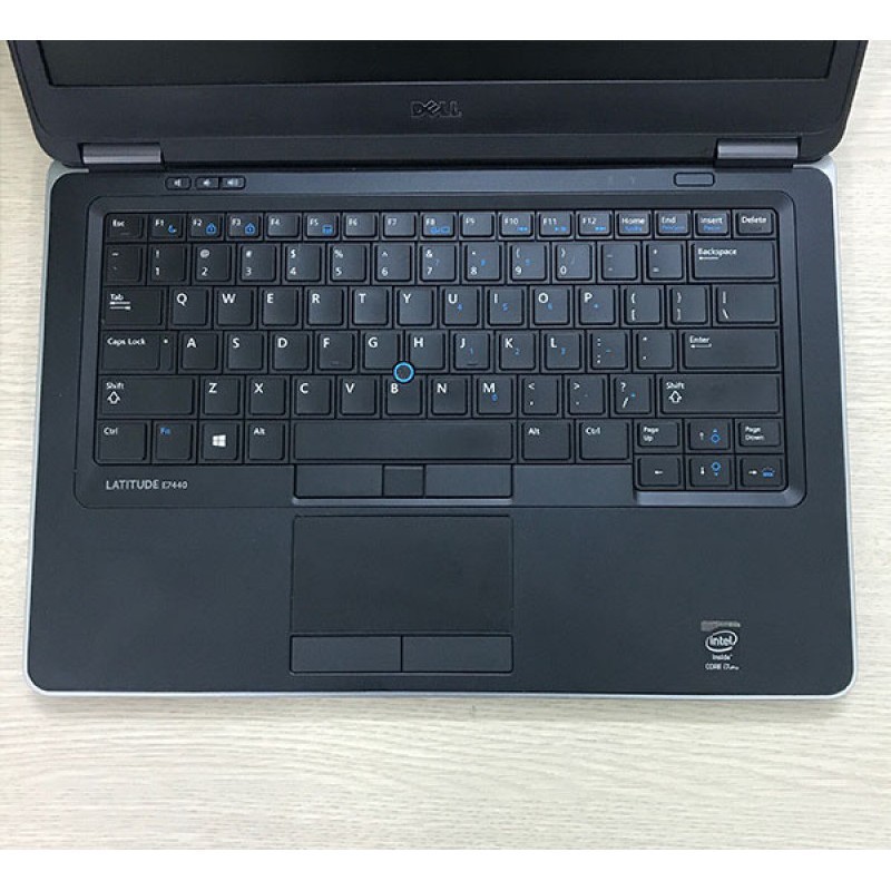 Laptop Dell E7440, Core i7 4300U, Ram 4g, SSD 128g, Pin 2h, new 98%