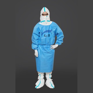 Áo choàng phẫu thuật 3 lớp xuất Nhật (có sẵn) vải SMS chất lượng cao